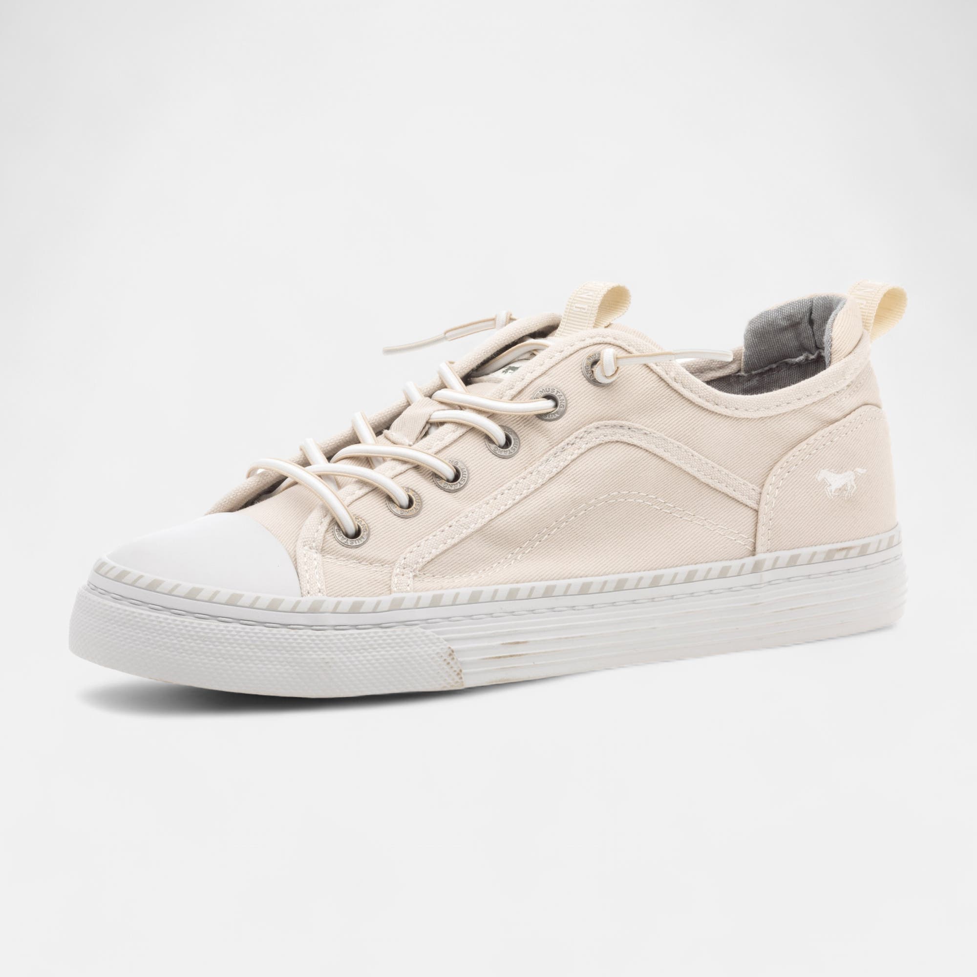 Baskets en toile Femme beige
