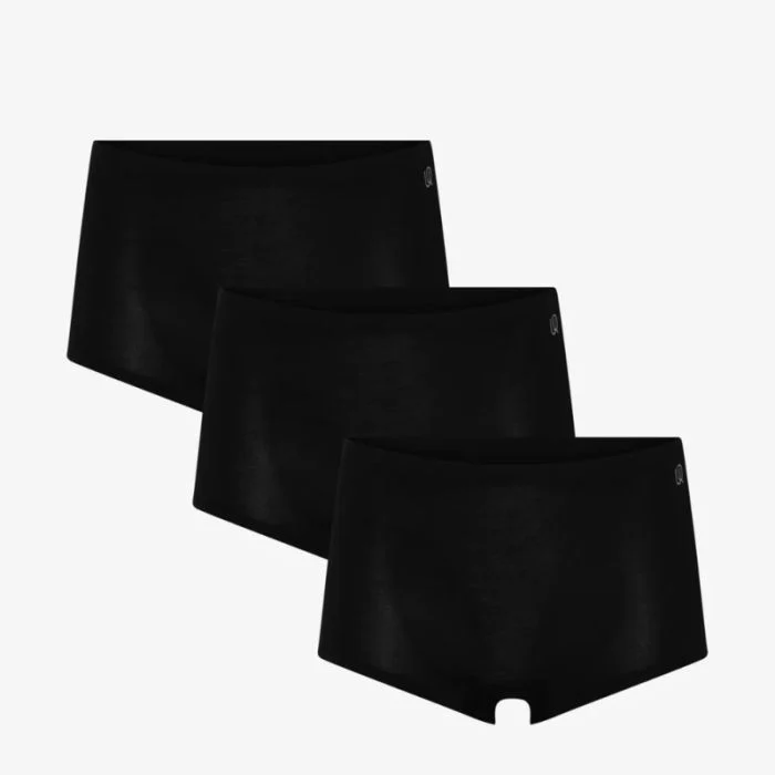 Urban Quest Dame Undertøj og basislag Bamboo Shorts Brief 3-Pack Sort