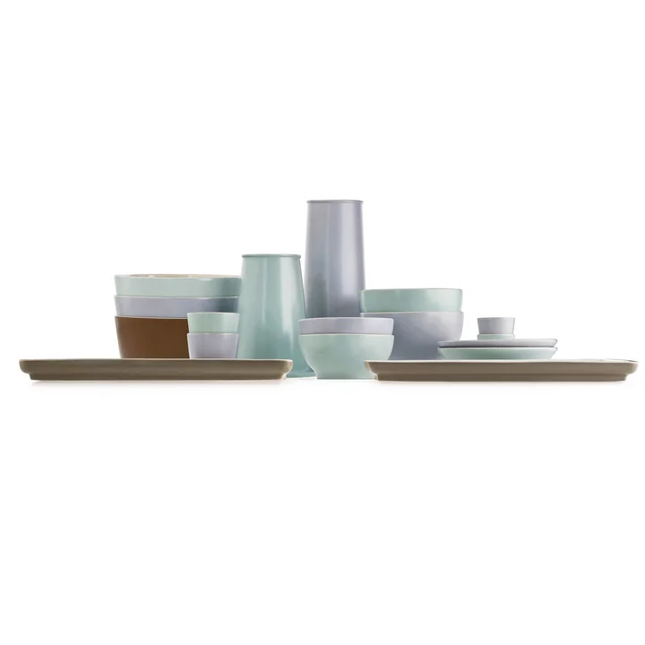 Alessi - Tonale Dessertteller, hellgrau, Ø 20 cm