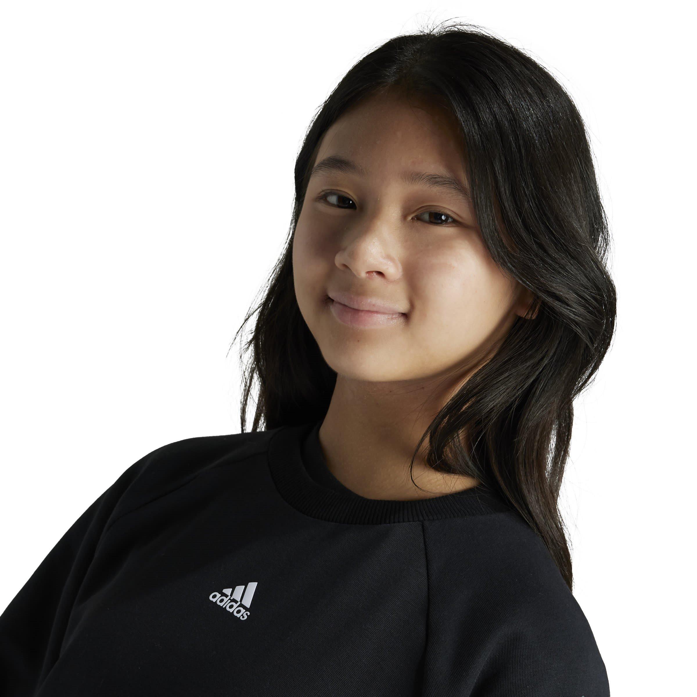 adidas Street Jam Crew Sweatshirt Juniors
