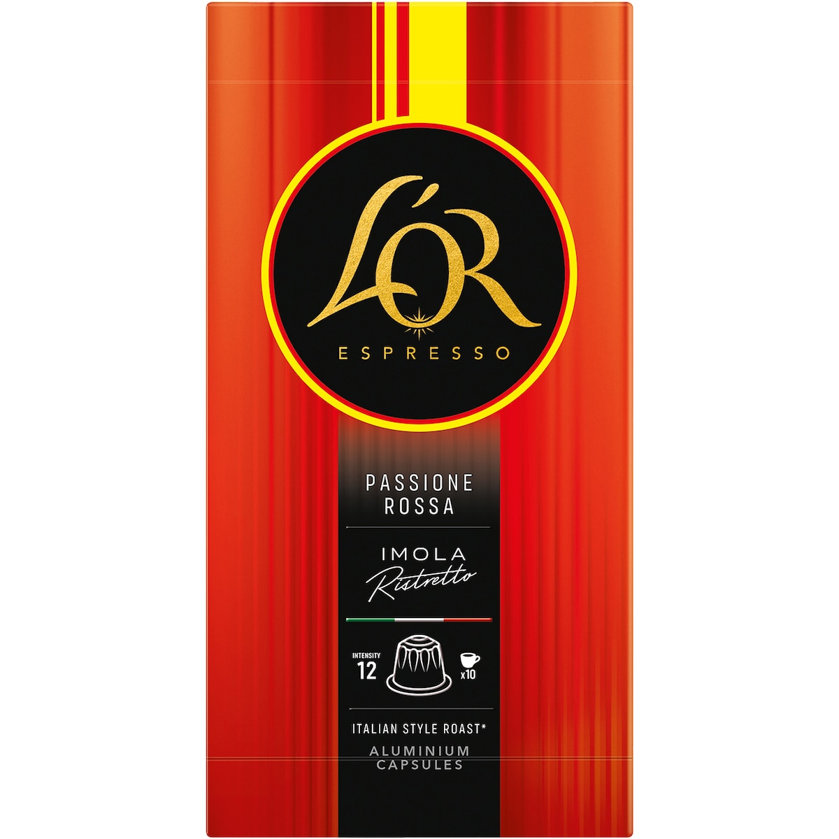 L’OR Imola Ristretto kaffekapsler (10-pakning)