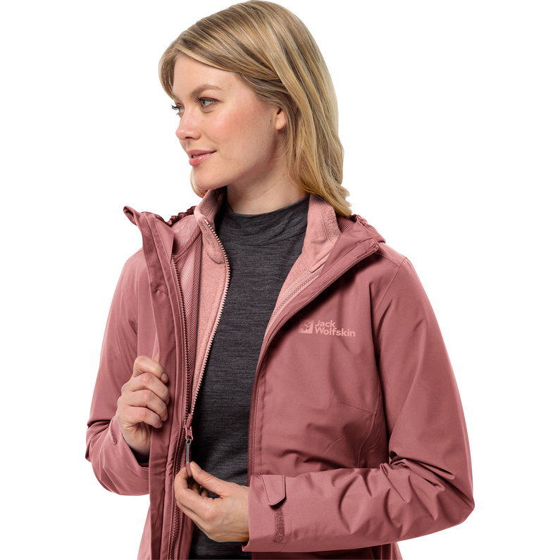 Jack Wolfskin Damen Moonrise 3in1 Jacke