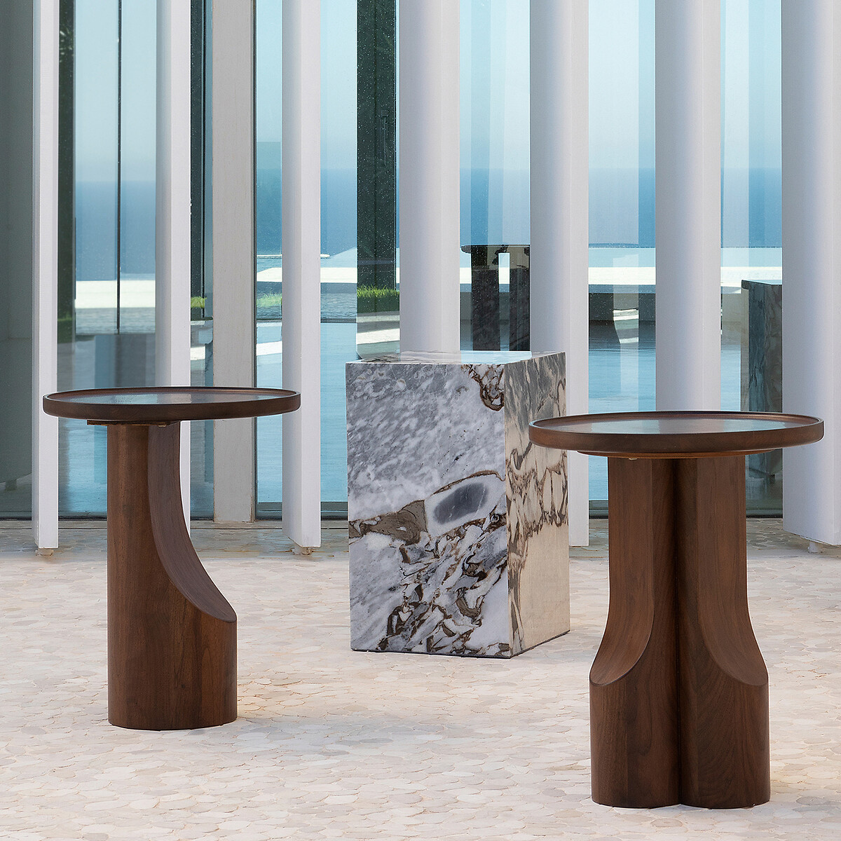 AM.PM<br>Mesa lateral em mármore, Alcana