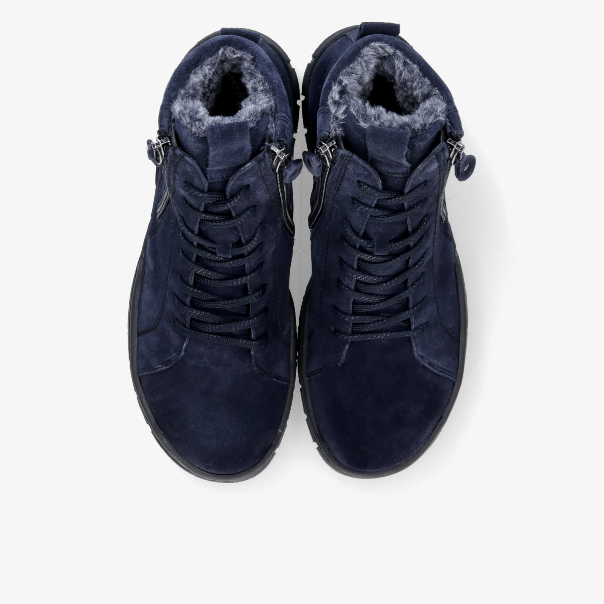 waldläufer Damen Stiefeletten blau