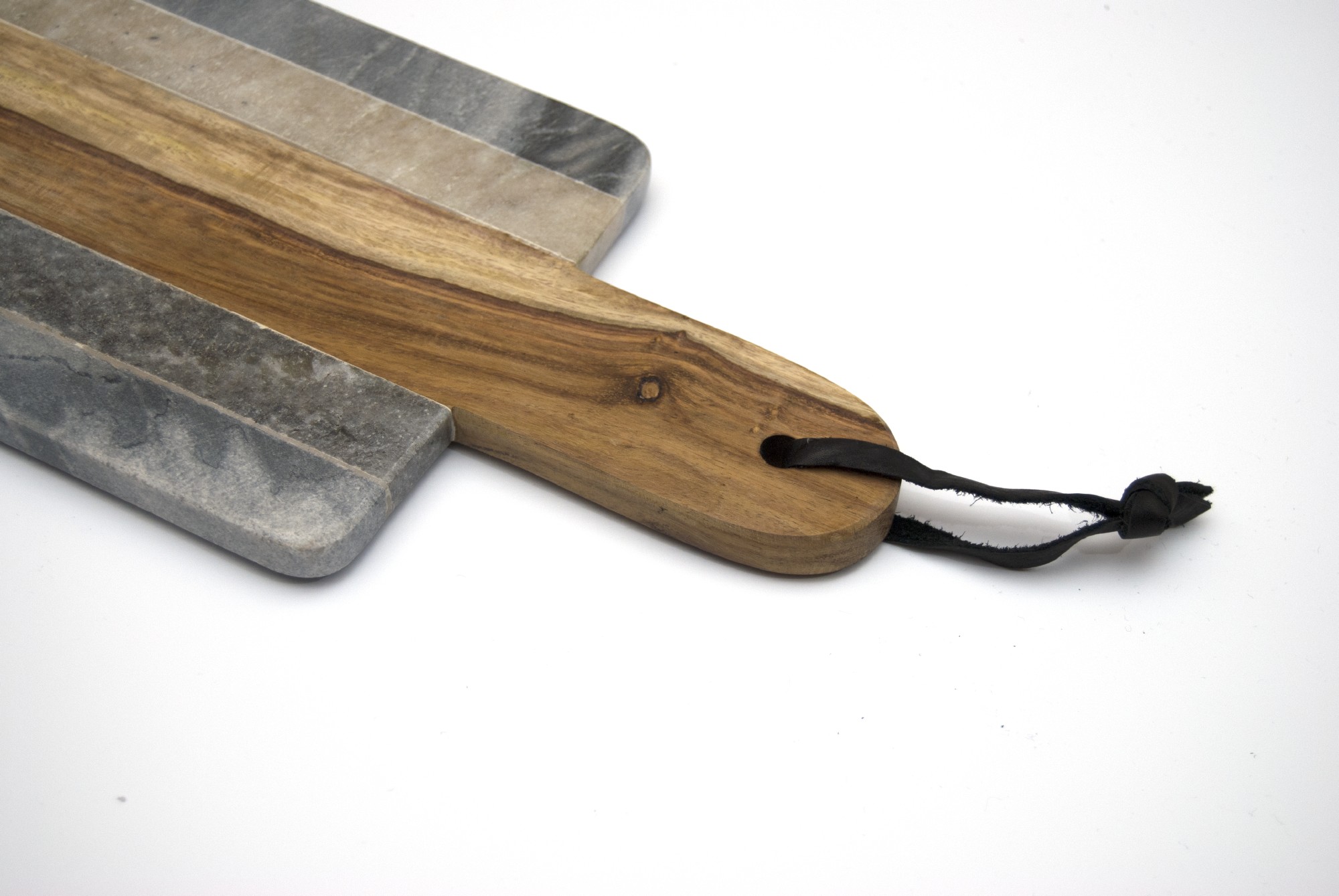 Schneidebrett 'Goyal', aus Marmor und Holz, B 42 cm, L 15 cm, H 1 cm zu 24,80