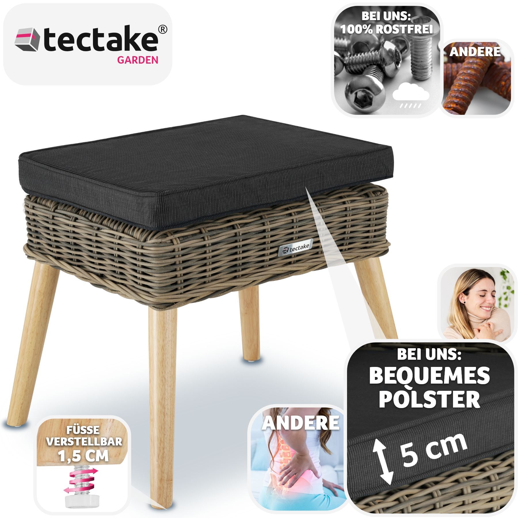 Rattan-Fussbank Vibo