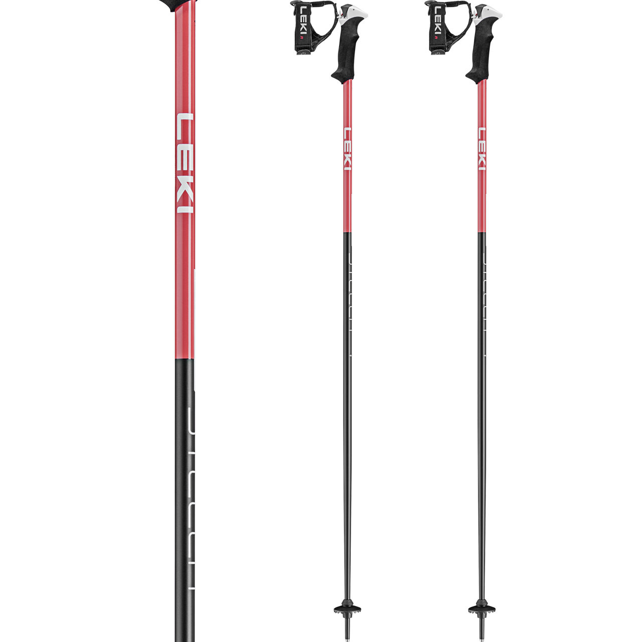 Leki Stella S black/dark rose/white | Leki Alpin Skistöcke | Leki | L | MARKEN | XSPO