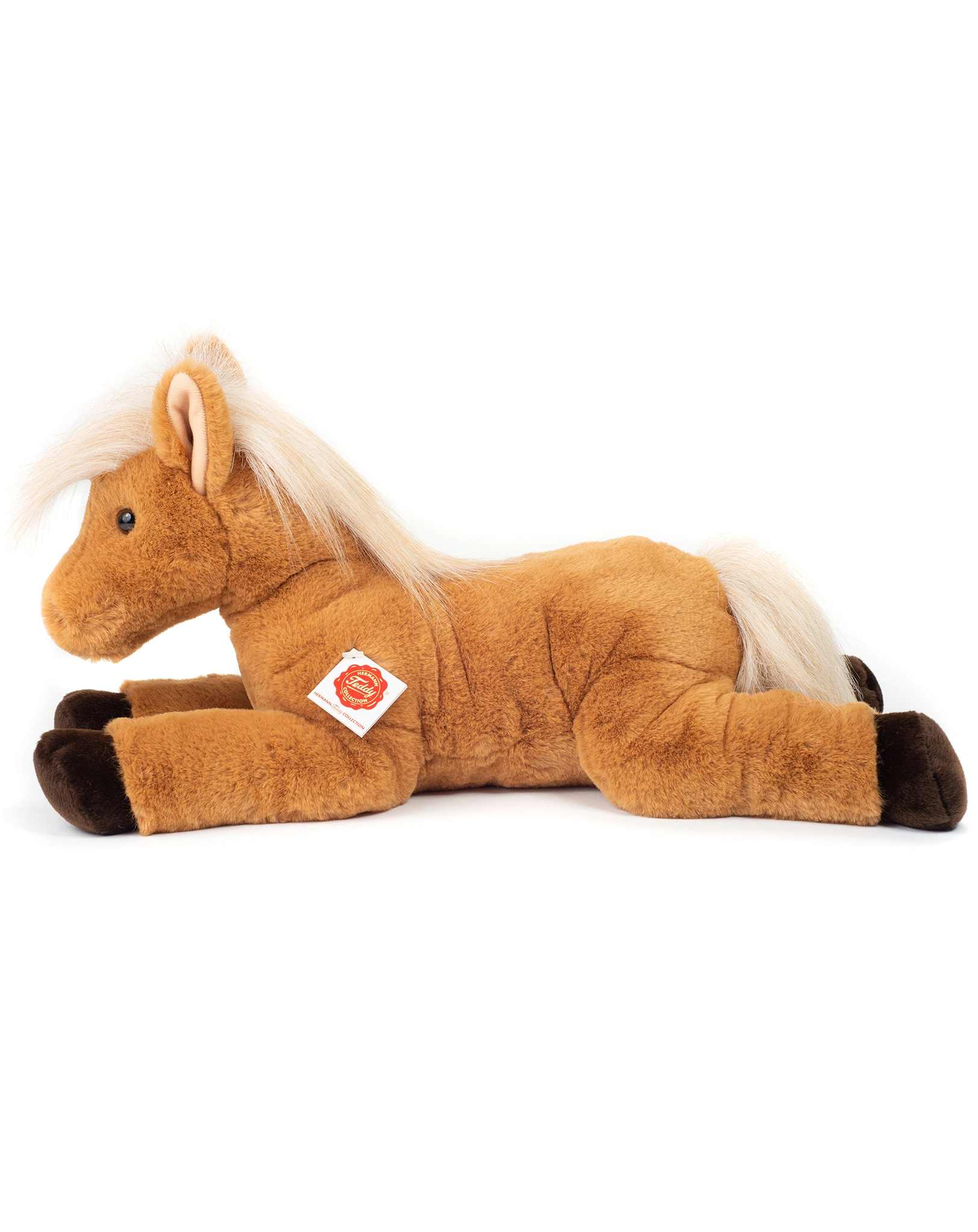 Kuscheltier PFERD liegend (48cm) in braun