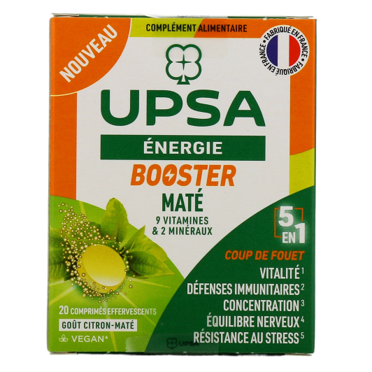 UPSA Booster 5 en 1 : effet coup de fouet