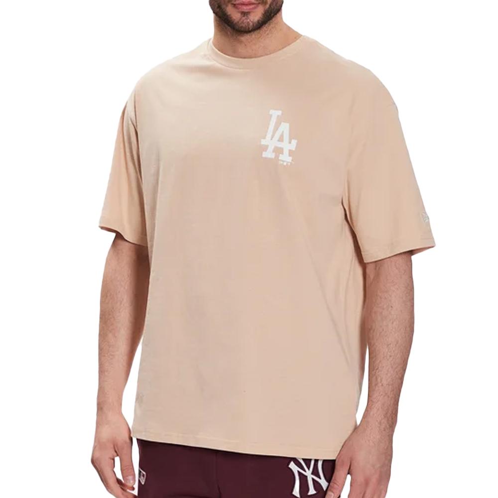 New Era T-shirt Beige Homme New Era League Essential