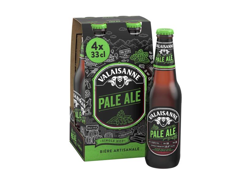 Valaisanne Bier Pale Ale 4 x 0.33 l Pale Ale