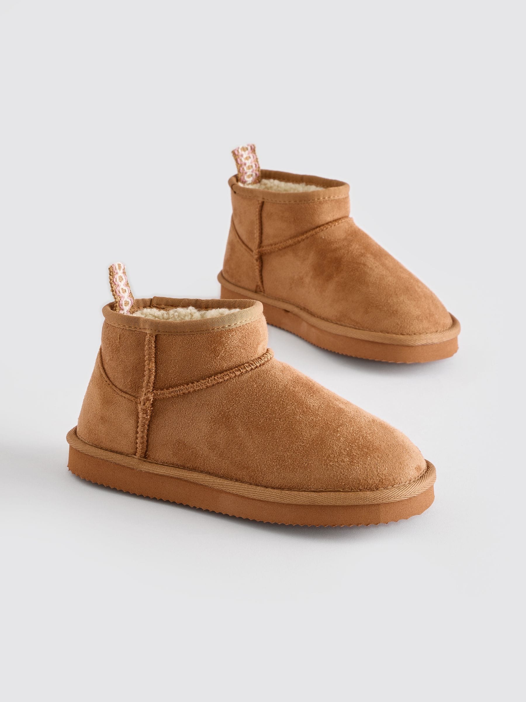 Lichtbruin - Pull On Slippers