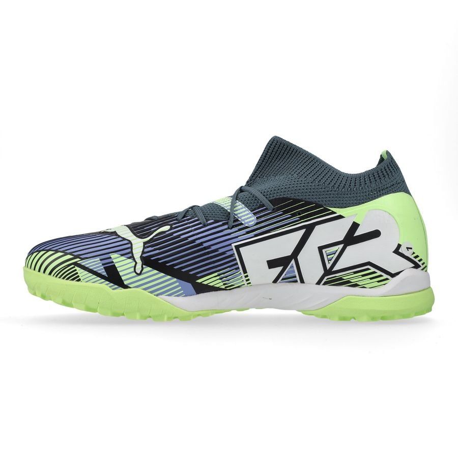 PUMA Future 7 Match TT Lights Out - Gray Skies/Blanc/Fizzy Apple