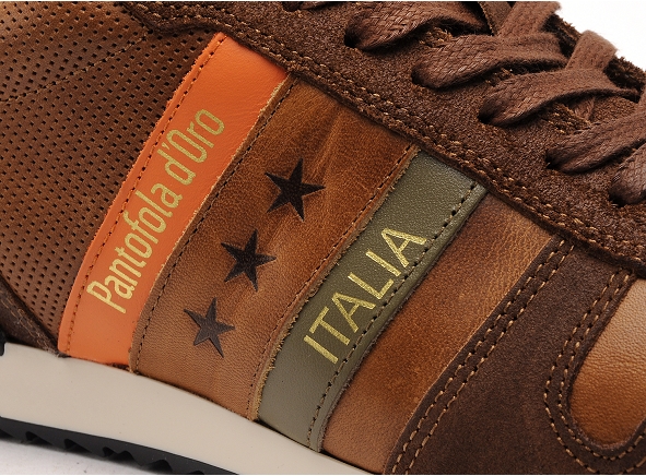 Pantofola d oro basses homme rizza 10223027 marron