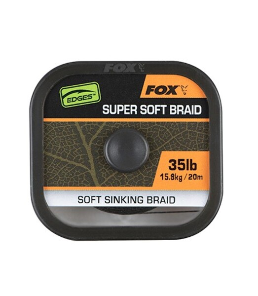 Fox Edges Naturals Soft Braid Hooklength (20m)