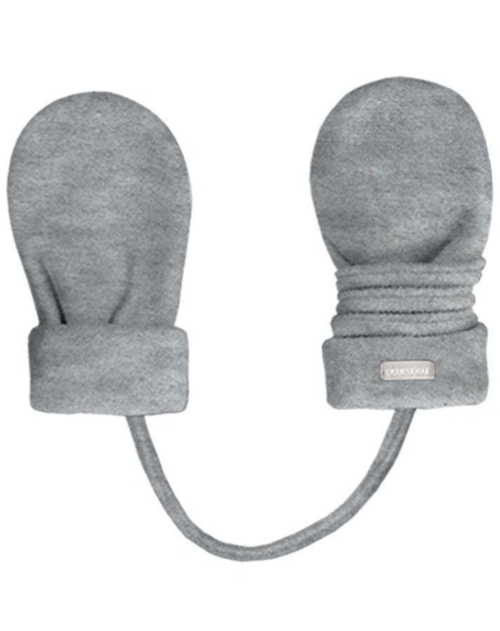 Fäustlinge BABY in metallmeliert