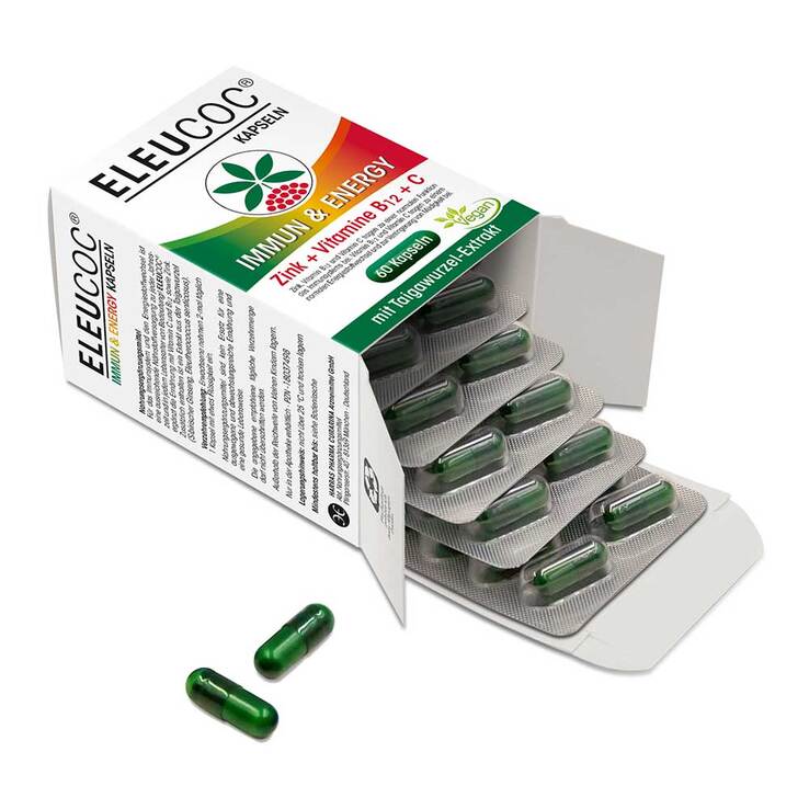 Eleucoc Immun & Energy Kapseln, 60 St