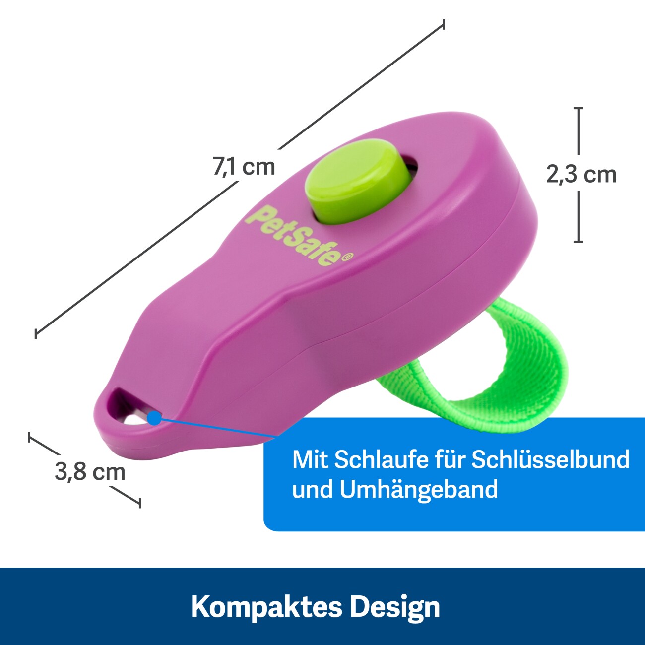 PetSafe Klicker zur Hundeerziehung Clik-R