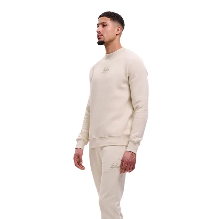 Malelions Striped Signature Sweater Heren