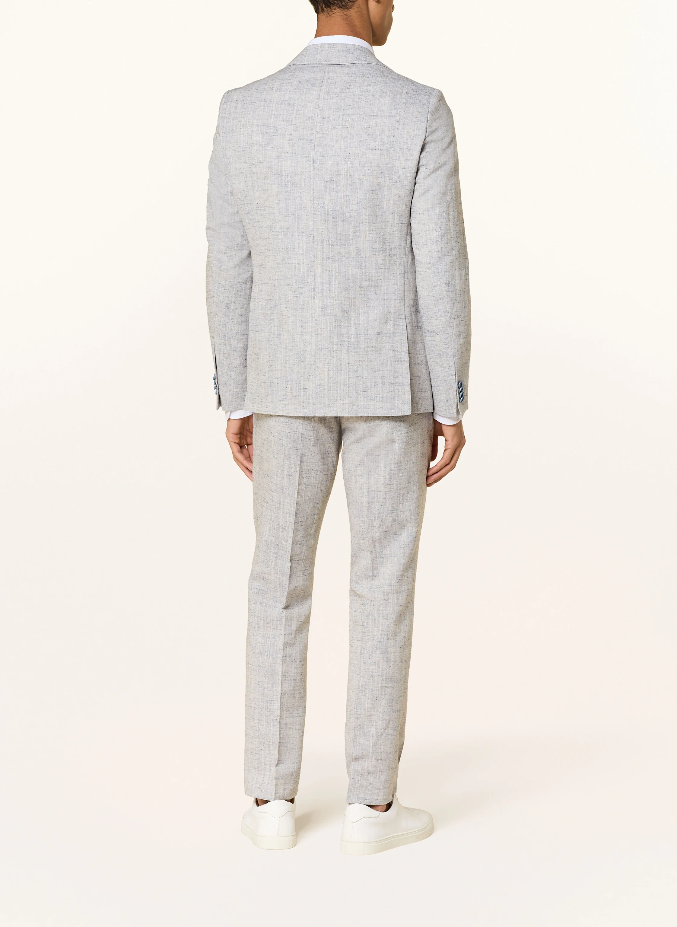 CG - CLUB of GENTS Anzugsakko PETERSON Slim Fit mit Leinen