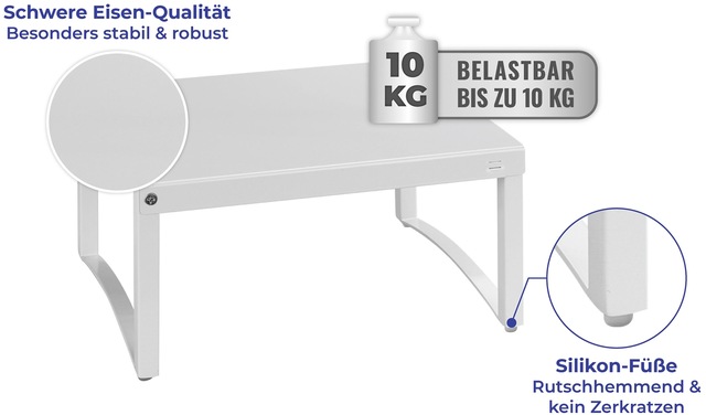 Maximex Schrankeinsatz »Teleskop« ausziehbar von 30-54 cm, mehr Stauraum im Schrank, Tragkraft 5 kg