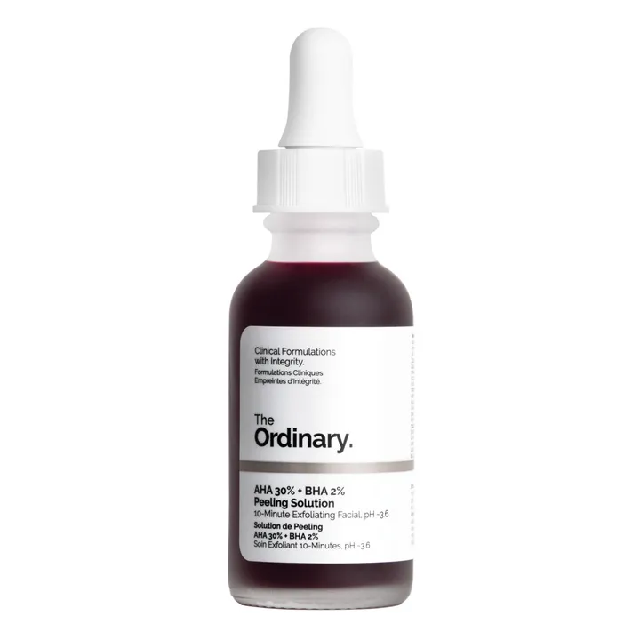 The Ordinary Solution de peeling AH 30% + BHA 2% - 30 ml