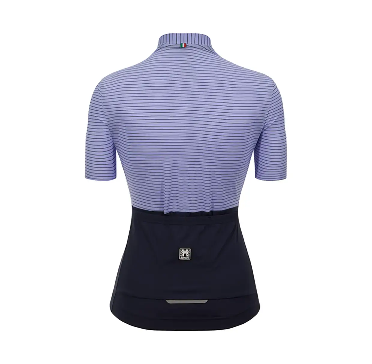 Santini Colore Riga Fietsshirt Korte Mouwen Paars/Donkerpaars Dames