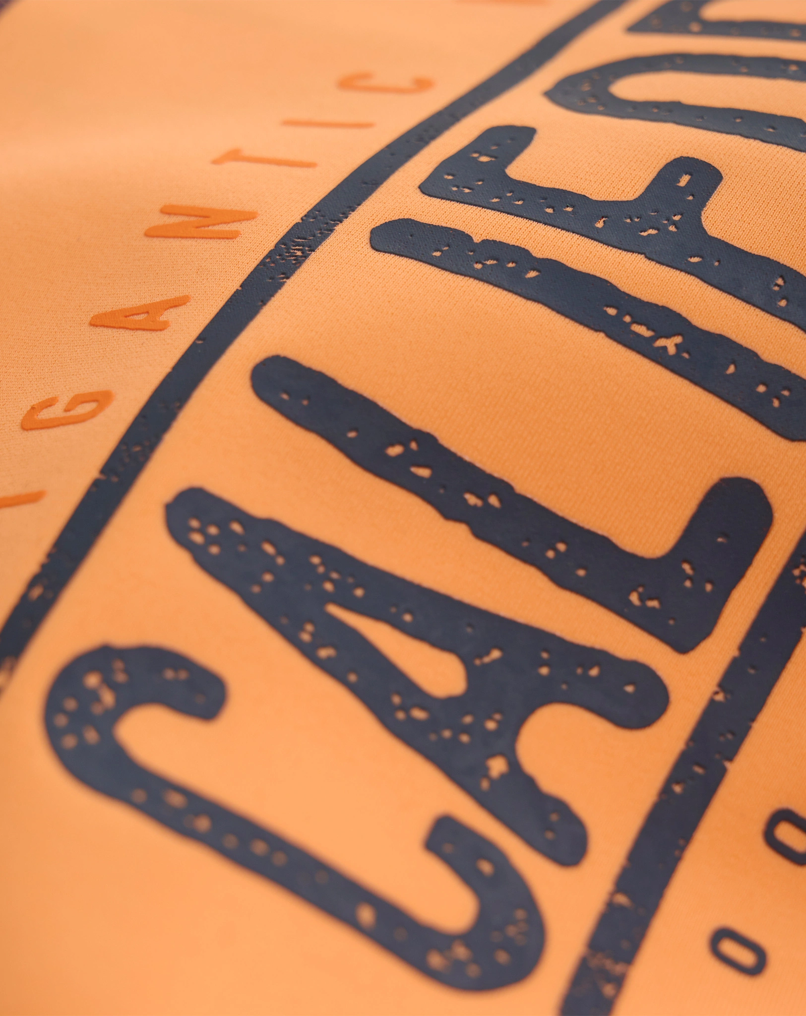 Badeshirt SURF DAY in tangerine