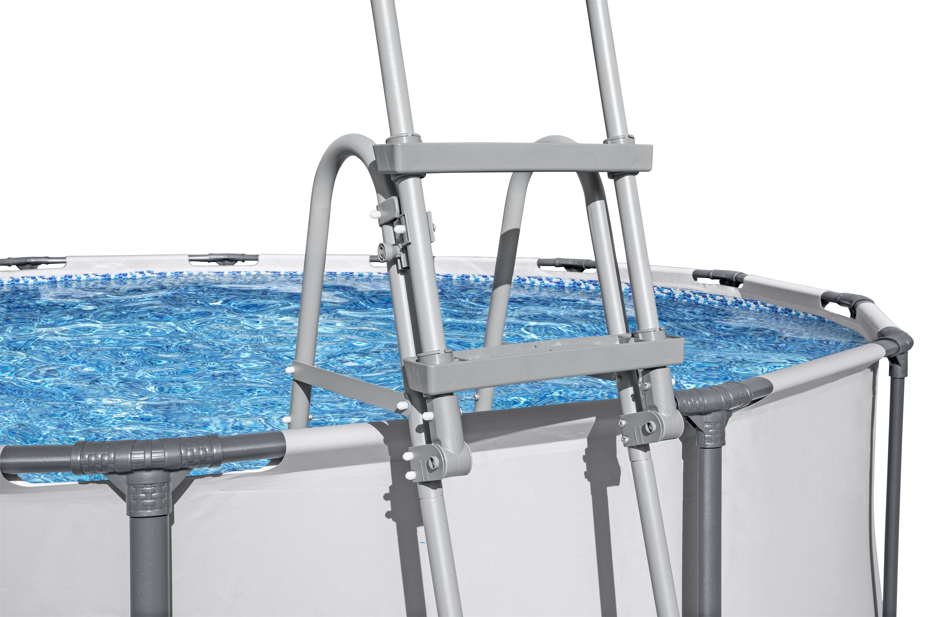 Pool Leiter für Poolhöhe 122 cm