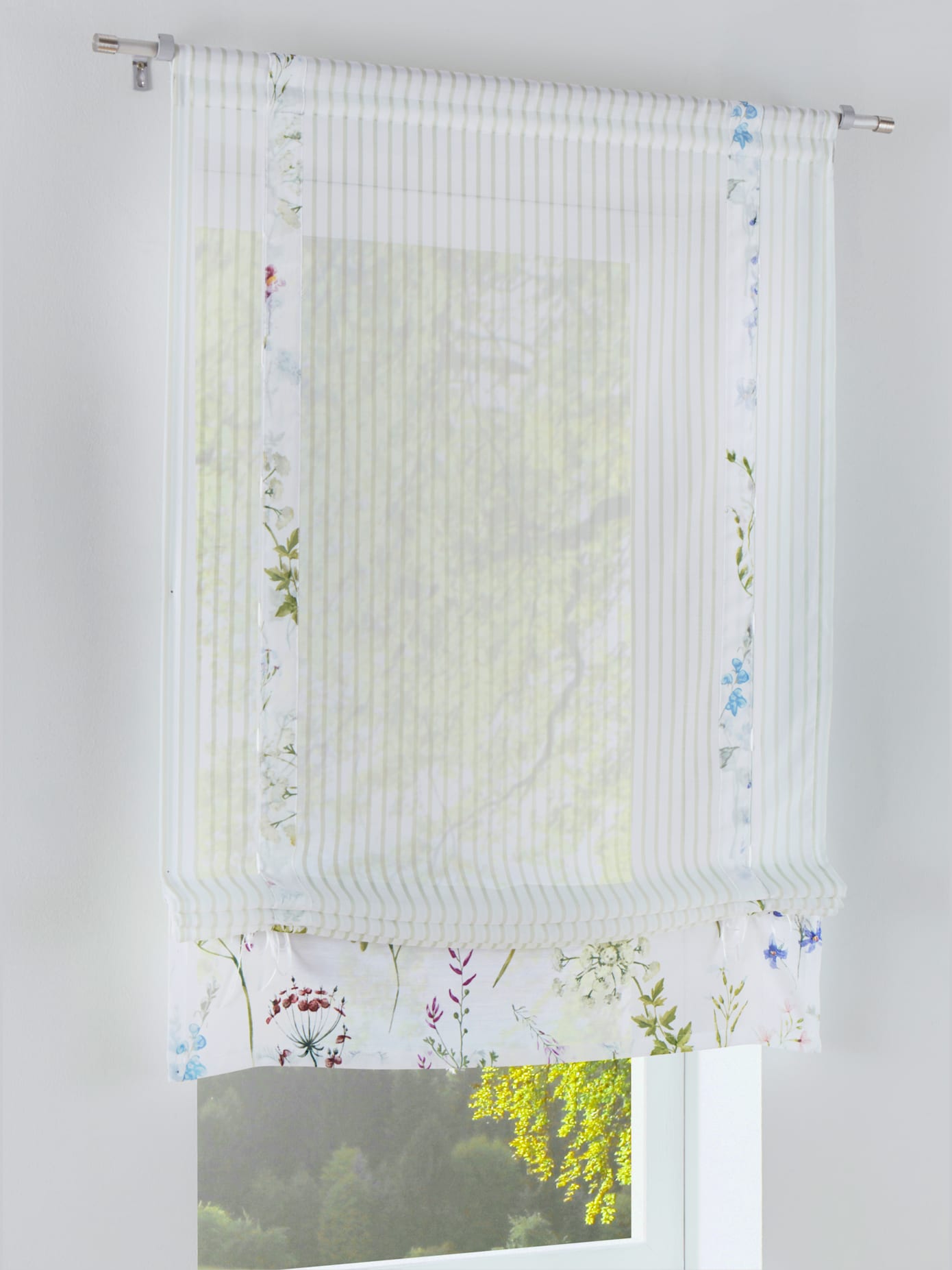 Store-bateau matière semi-transparente