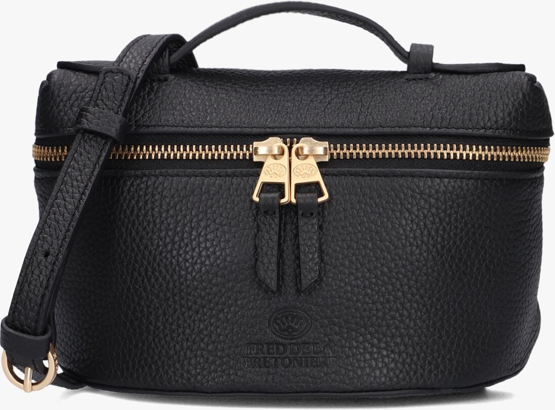 zwarte fred de la bretoniere crossbodytassen lori