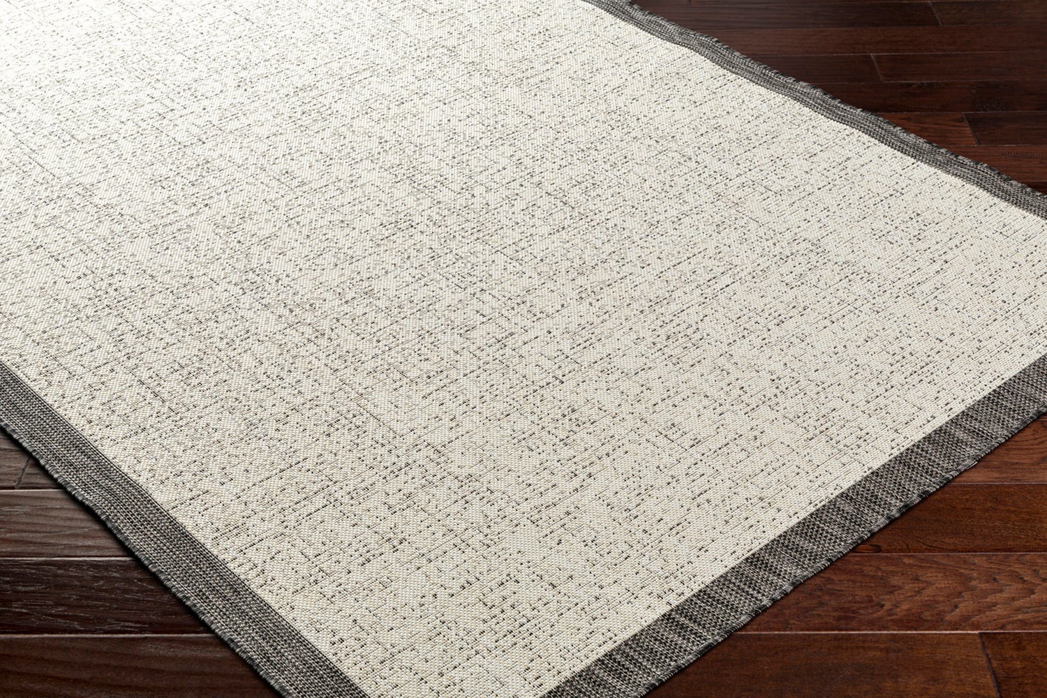 Binnen-/buitenkleed ivoor/grijs 200x275 cm JODY
