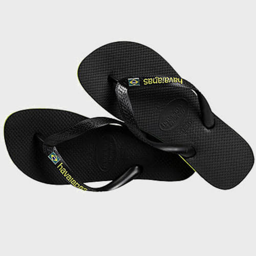 Tongs Brasil Layers Black