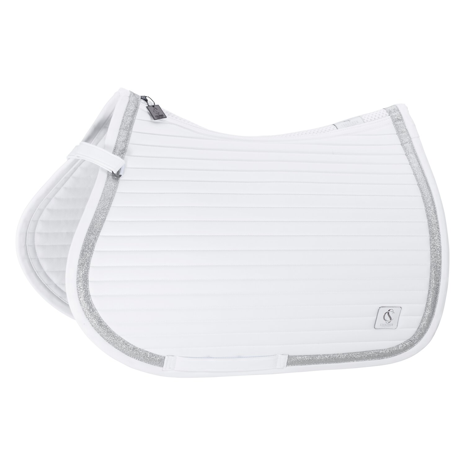ESKADRON Classic Sports Schabracke Softshell Emblem - white