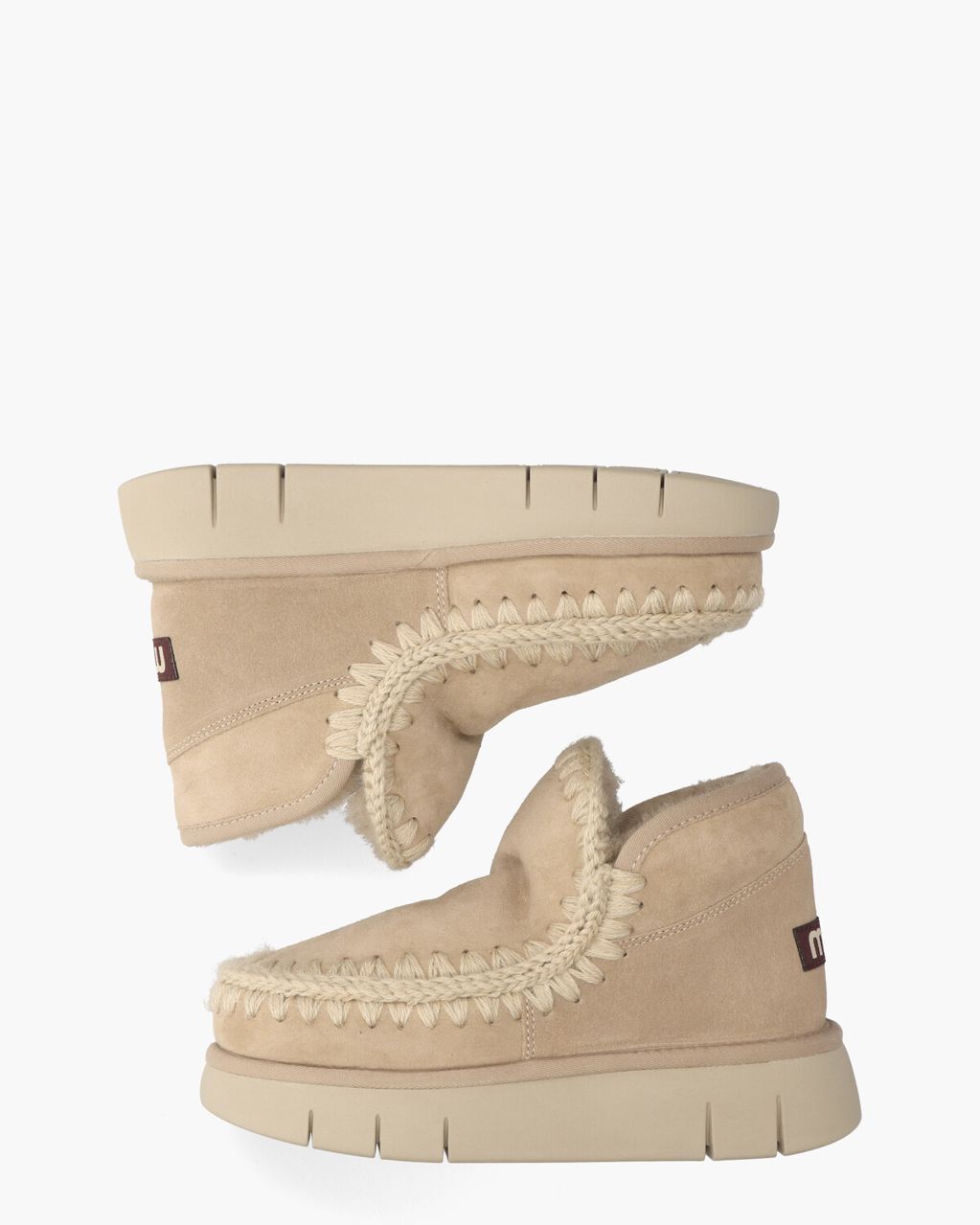 Mou Eskimo Bounce Lichtbruin Dames Enkelboots
