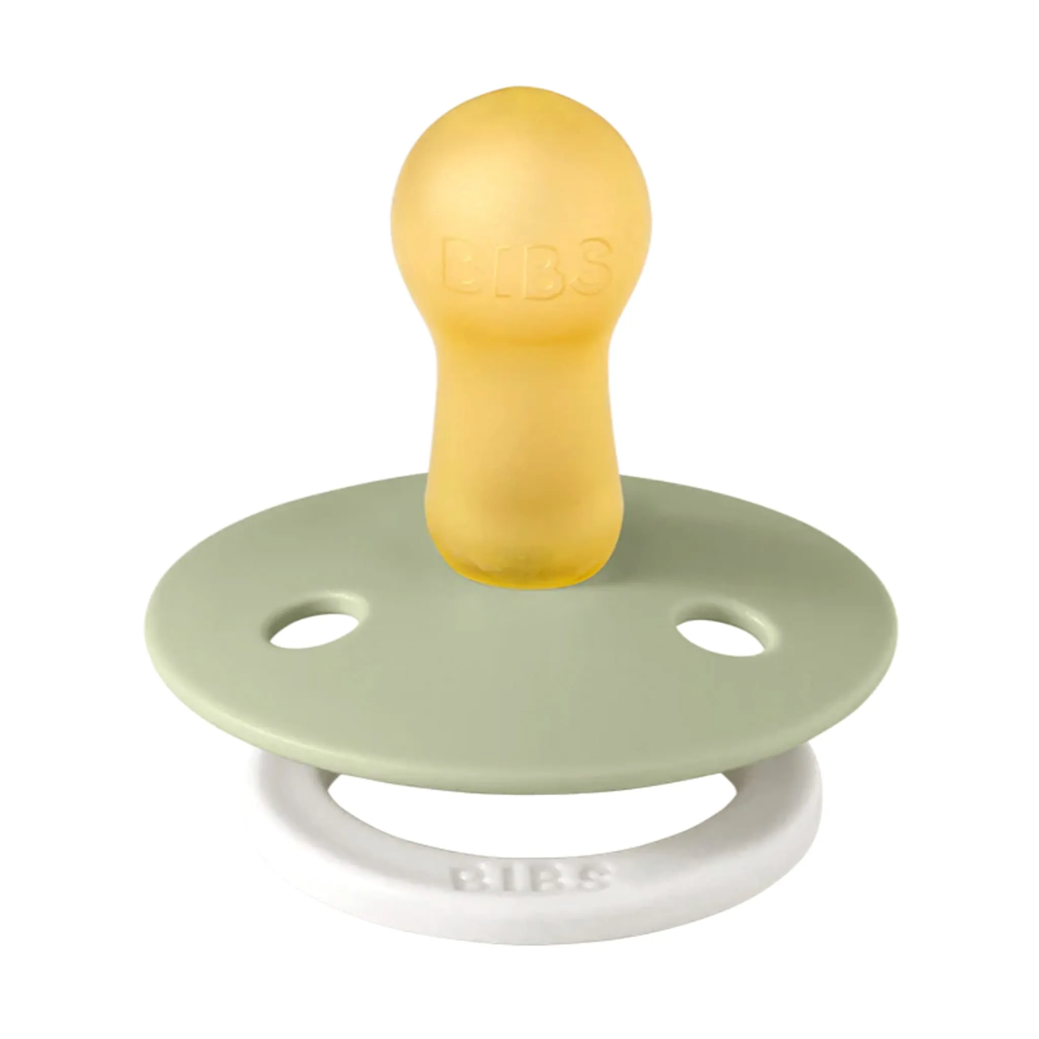 Bibs Suce Bibs 6-18mois Paquet de 2 - Glow Sauge (Grandeur 2)