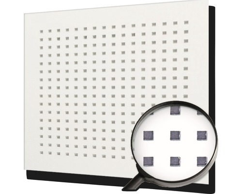 Knauf gipsplaat plafond Cleneo Plaza Cubus 625 x 625 x 12,5 mm Verpakking = 8 stuks