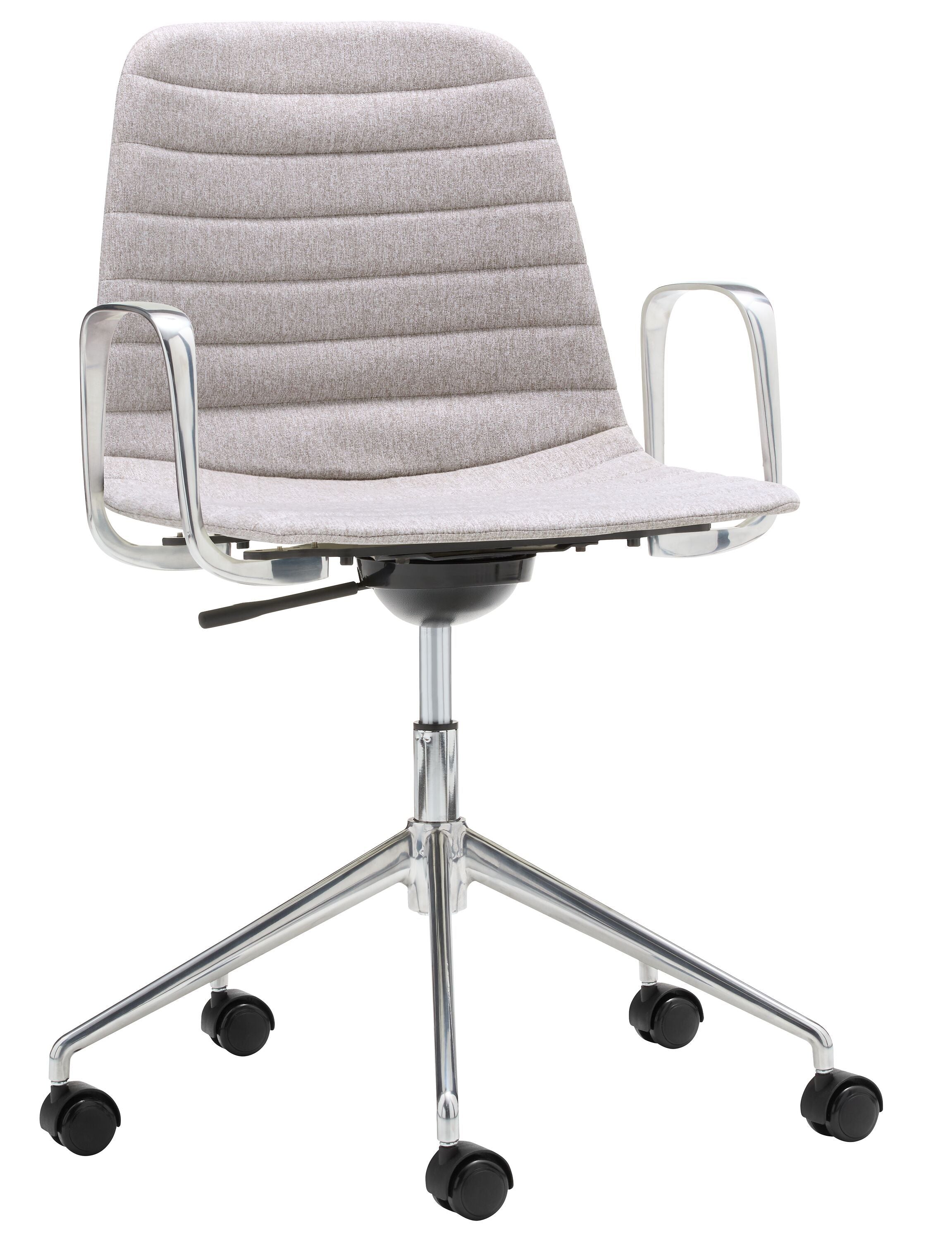 MUSK Bürostuhl - Beige / B: 65.5 cm x T: 65.5 cm x H: 80.5 cm