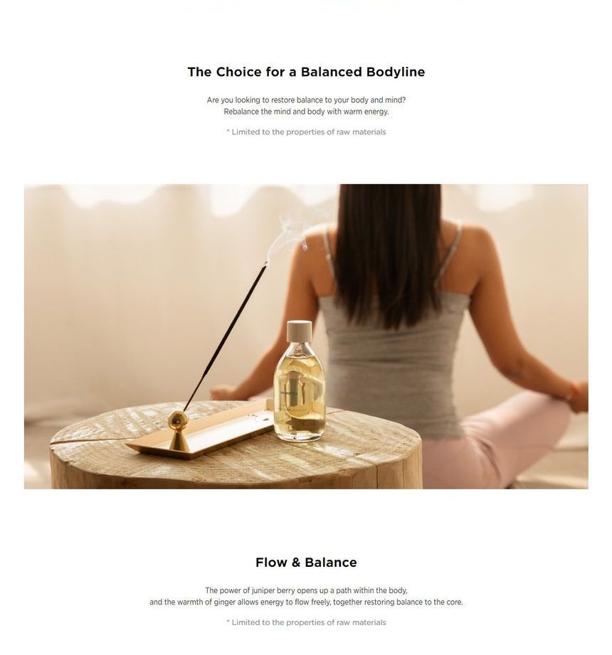 AROMATICA - Circulerende Lichaamsolie Jeneverbes & Gember