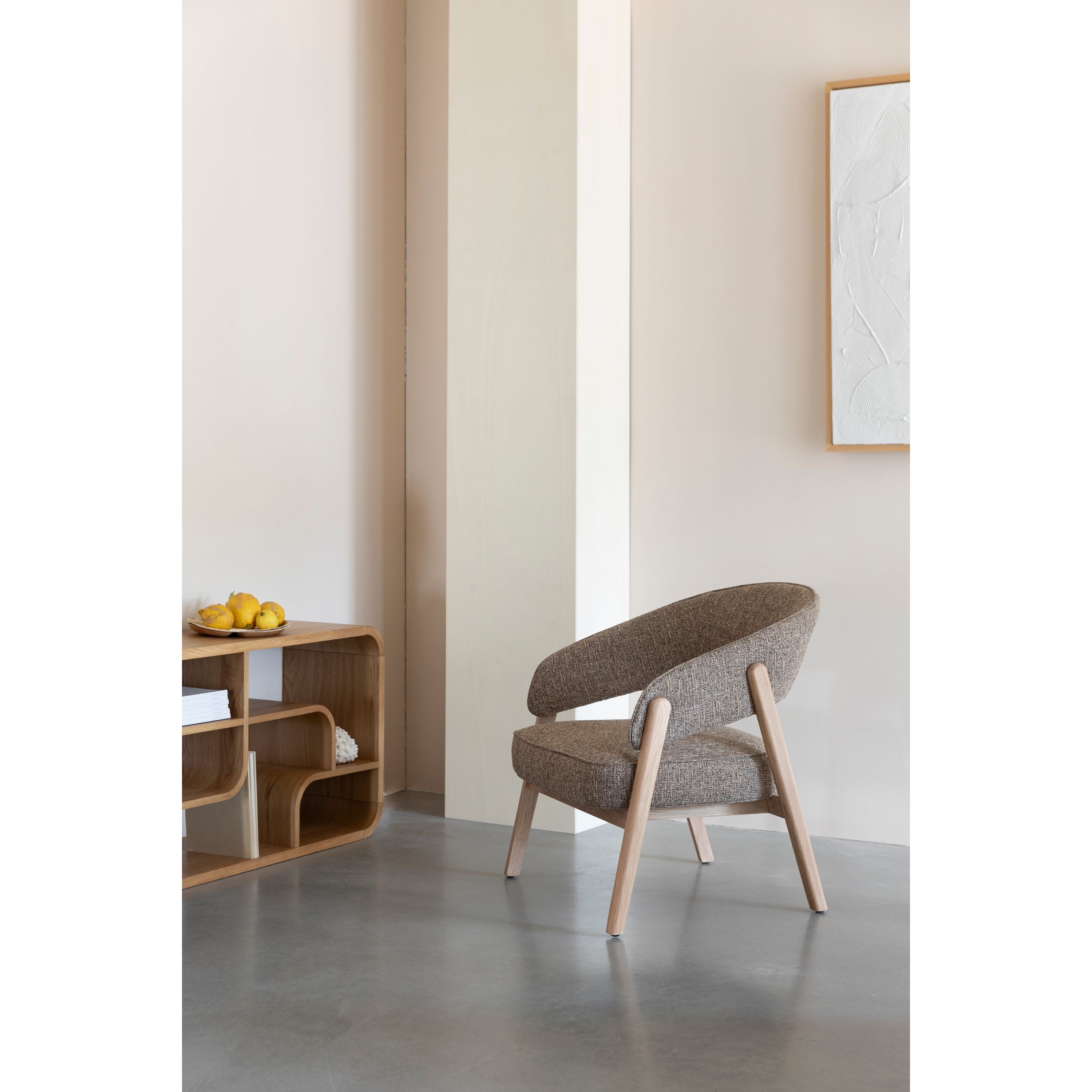 Zuiver Bright Fauteuil Bruin