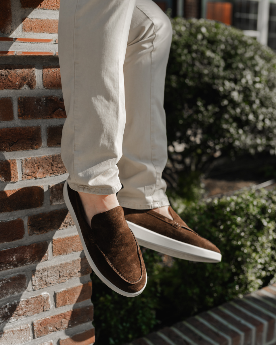 Nubikk Joro Mio Donkerbruin Herenloafers