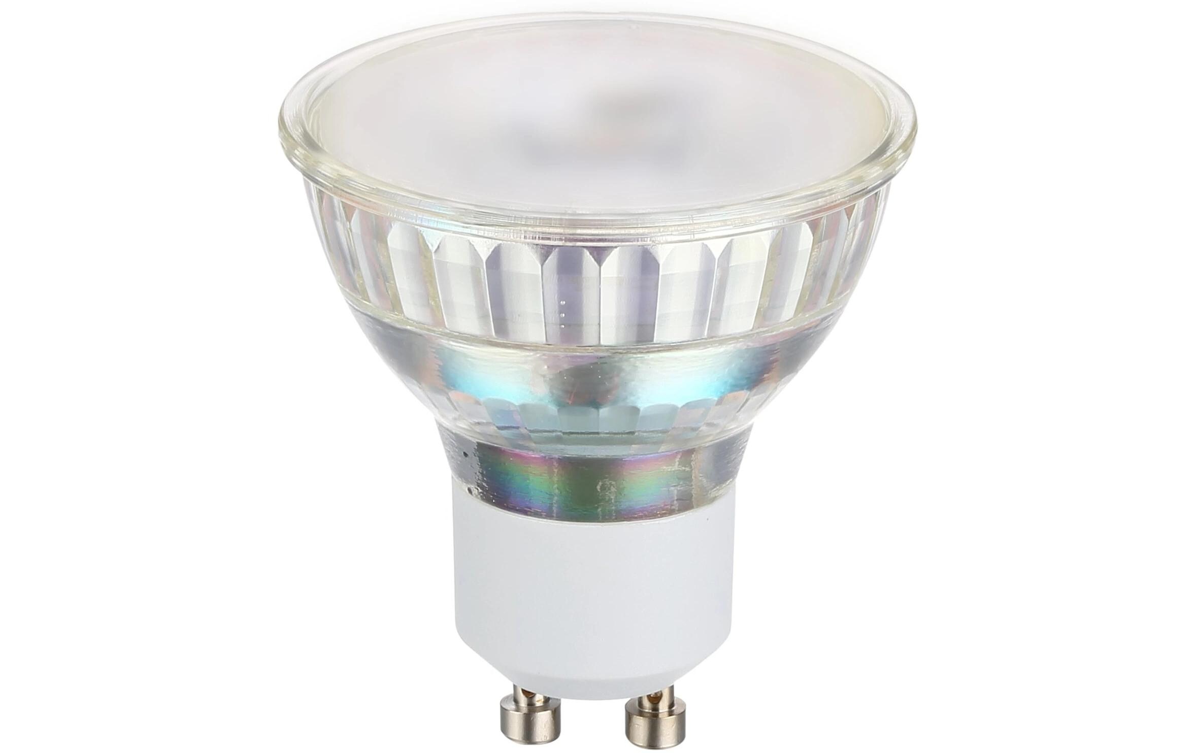 Lampe 4.6 W GU10 NeutralweissLED-Leuchtmittel aus satiniertem Glas
