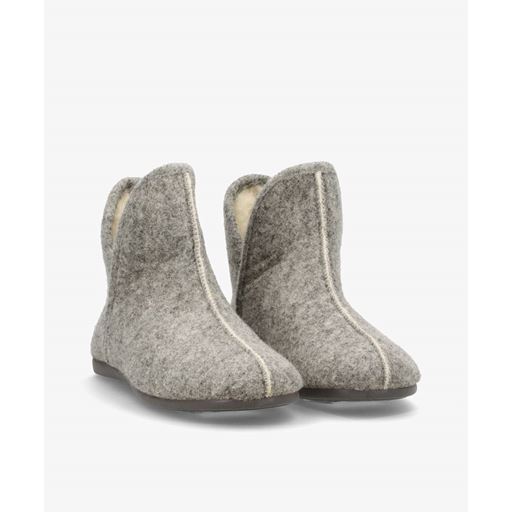 Nordstrand Ankelhøje Hjemmesko, Light Grey, 35