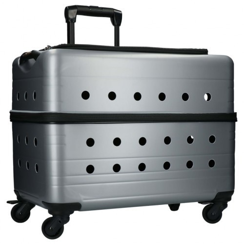 Carrinho para animais de estimação Berlin Pet Trolley, cinza