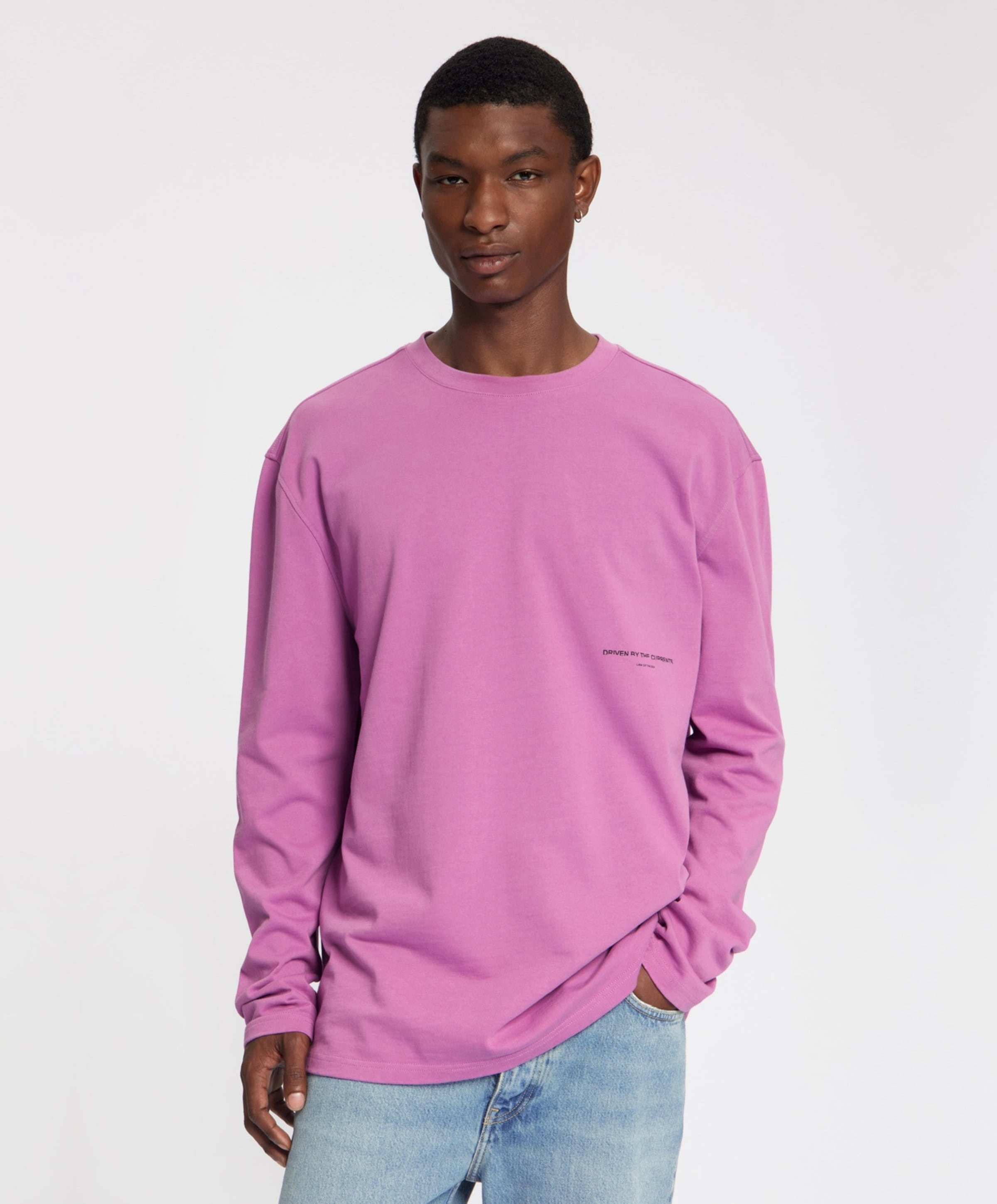 Law of the Sea Heren longsleeve paars