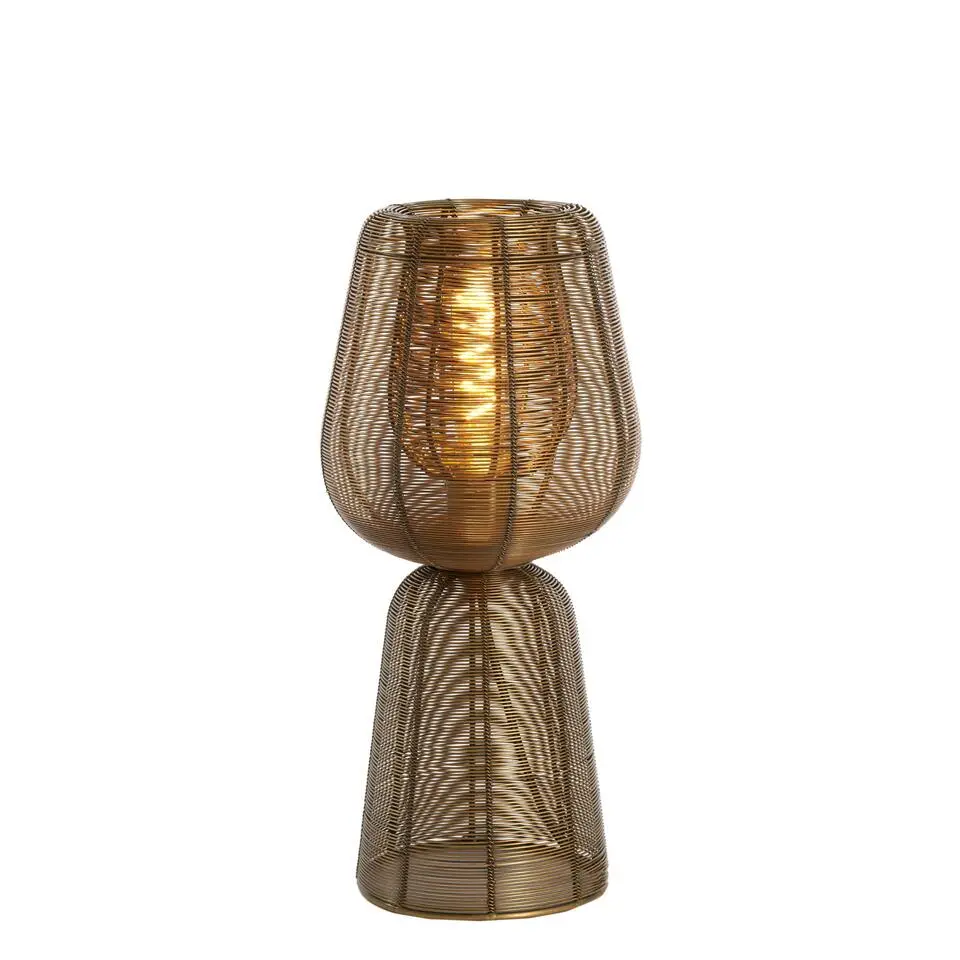 Tafellamp Aboso - Brons - Ø18cm