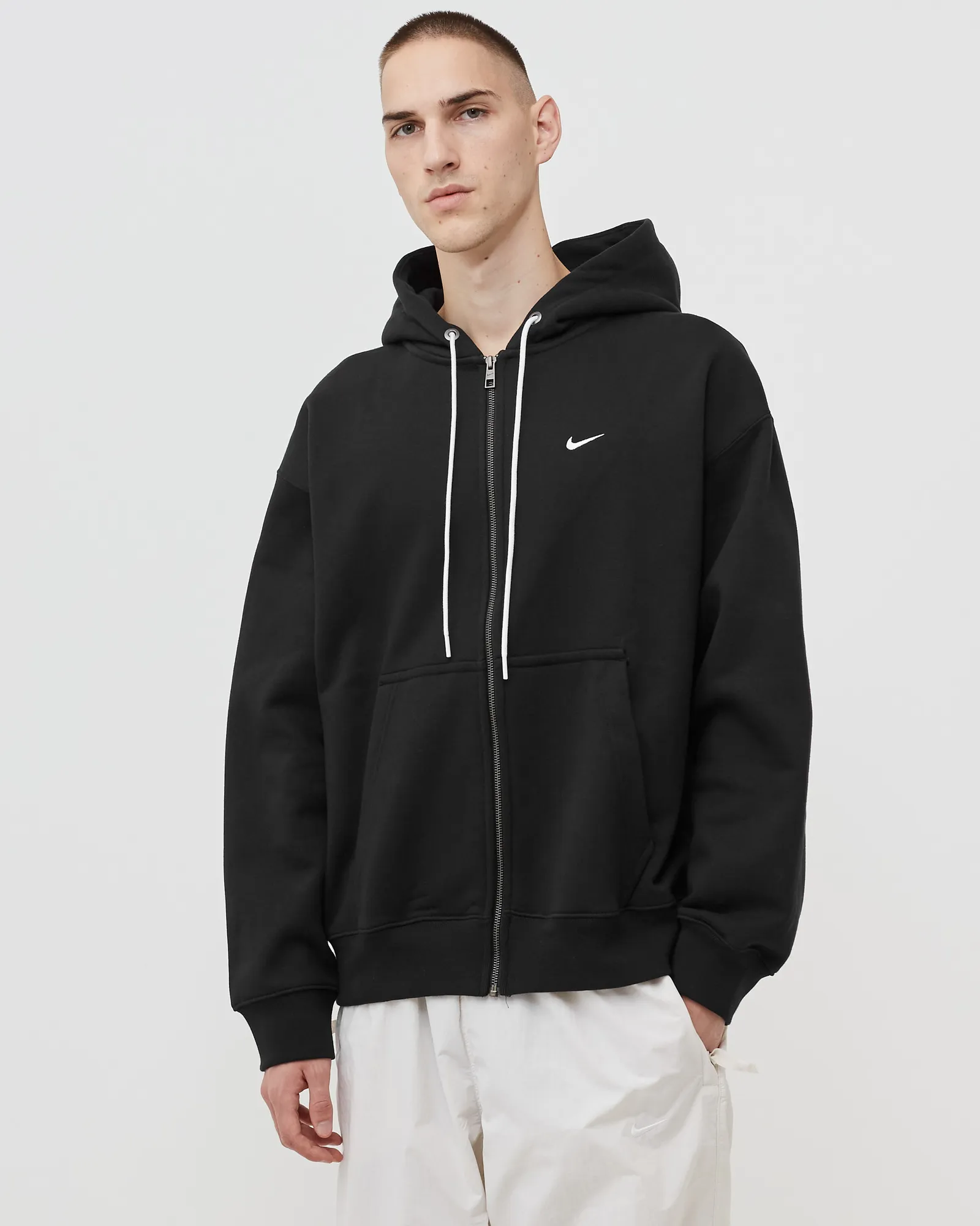 Nike Solo Swoosh Fleece Full-Zip Hoodie