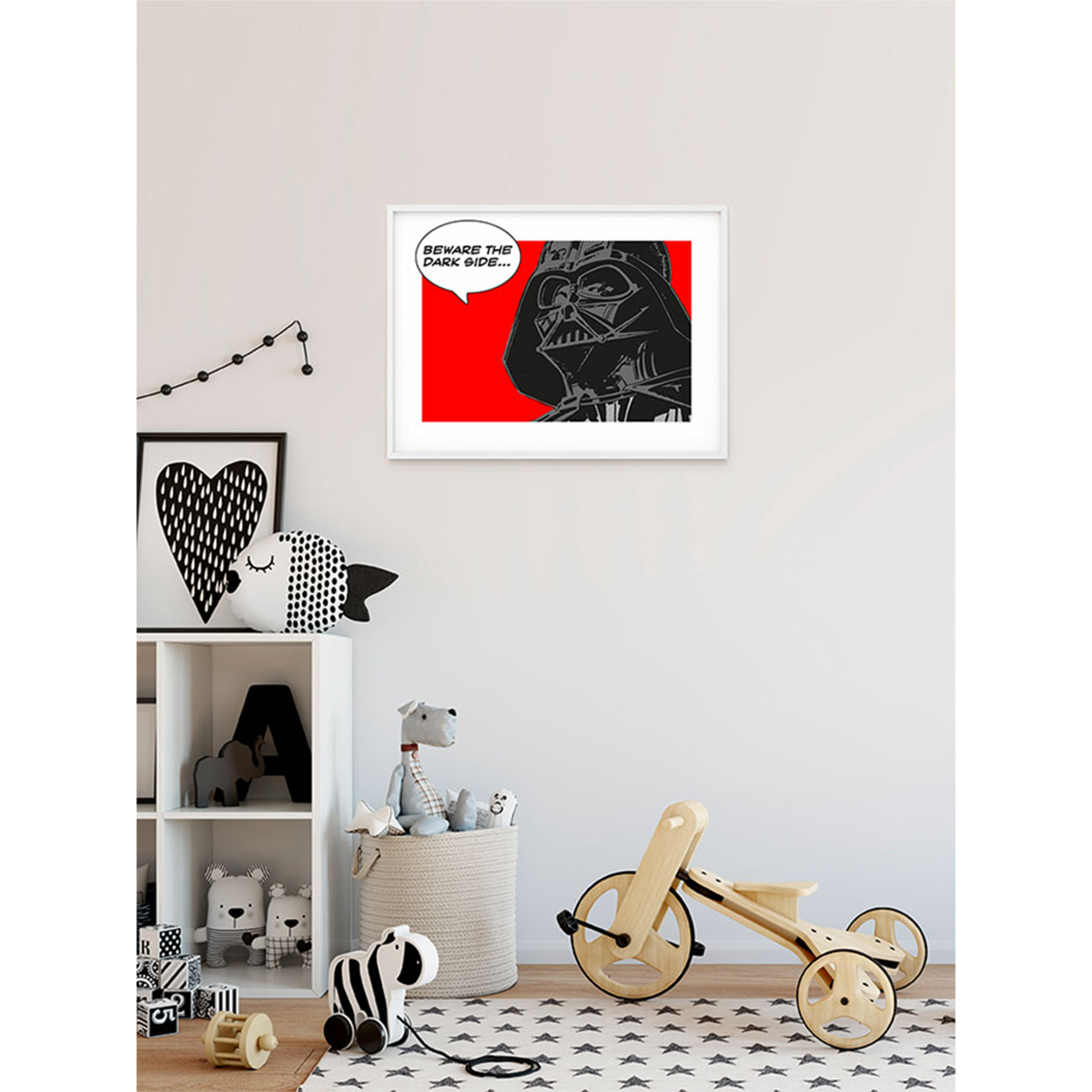 Wandbild STAR WARS CLASSIC COMIC QUOTE - 70x50 cm