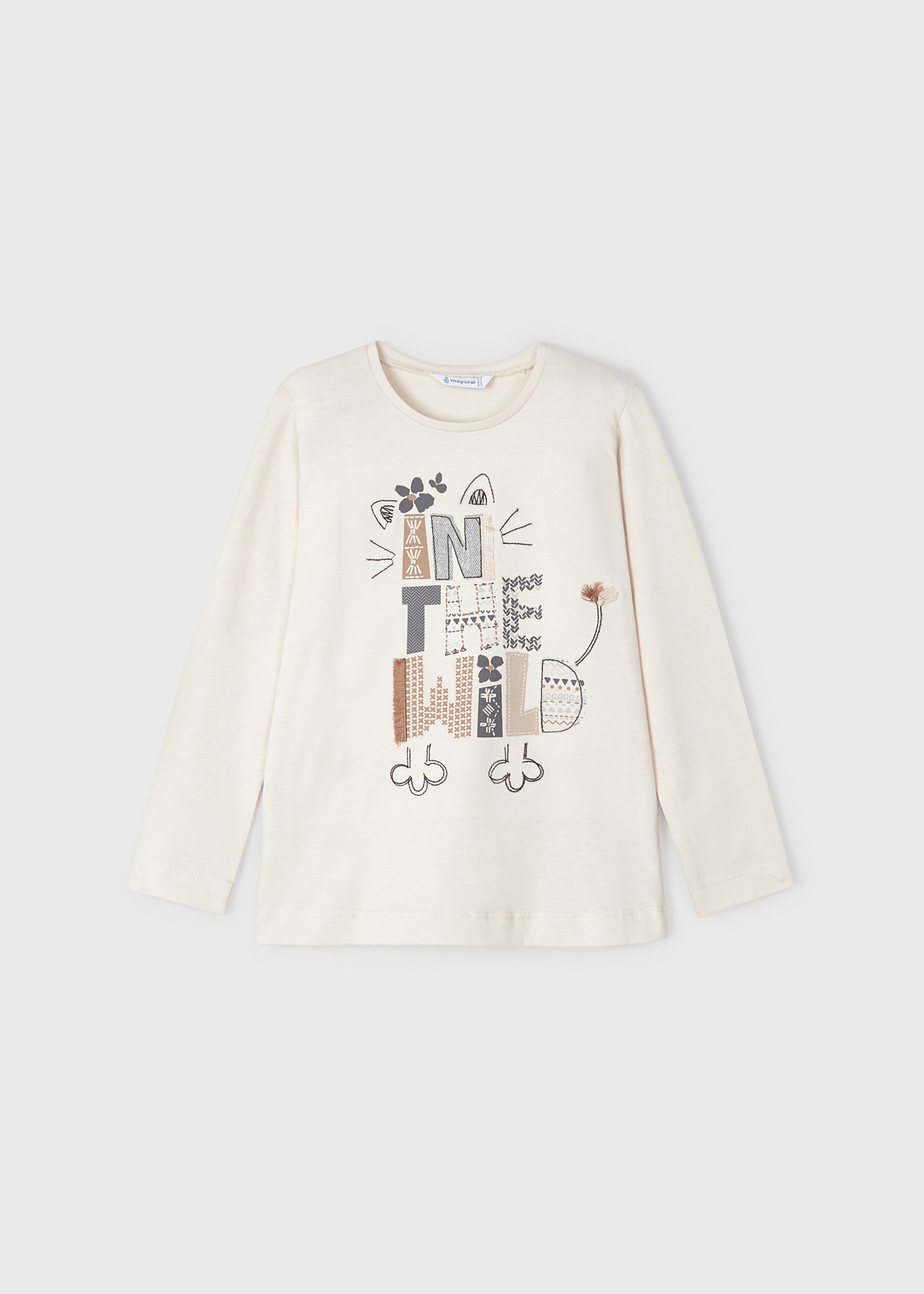 Camiseta estampada Better Cotton para meninas