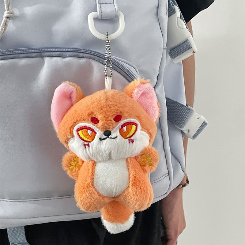 Klasse 302 - Wolf Pluche Tashanger Sleutelhanger